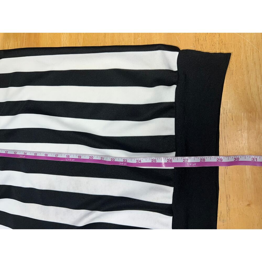 Vintage USA Hockey Referee Jersey Official Black White Long Sleeve 98 90s VTG XL - Picture 12 of 12
